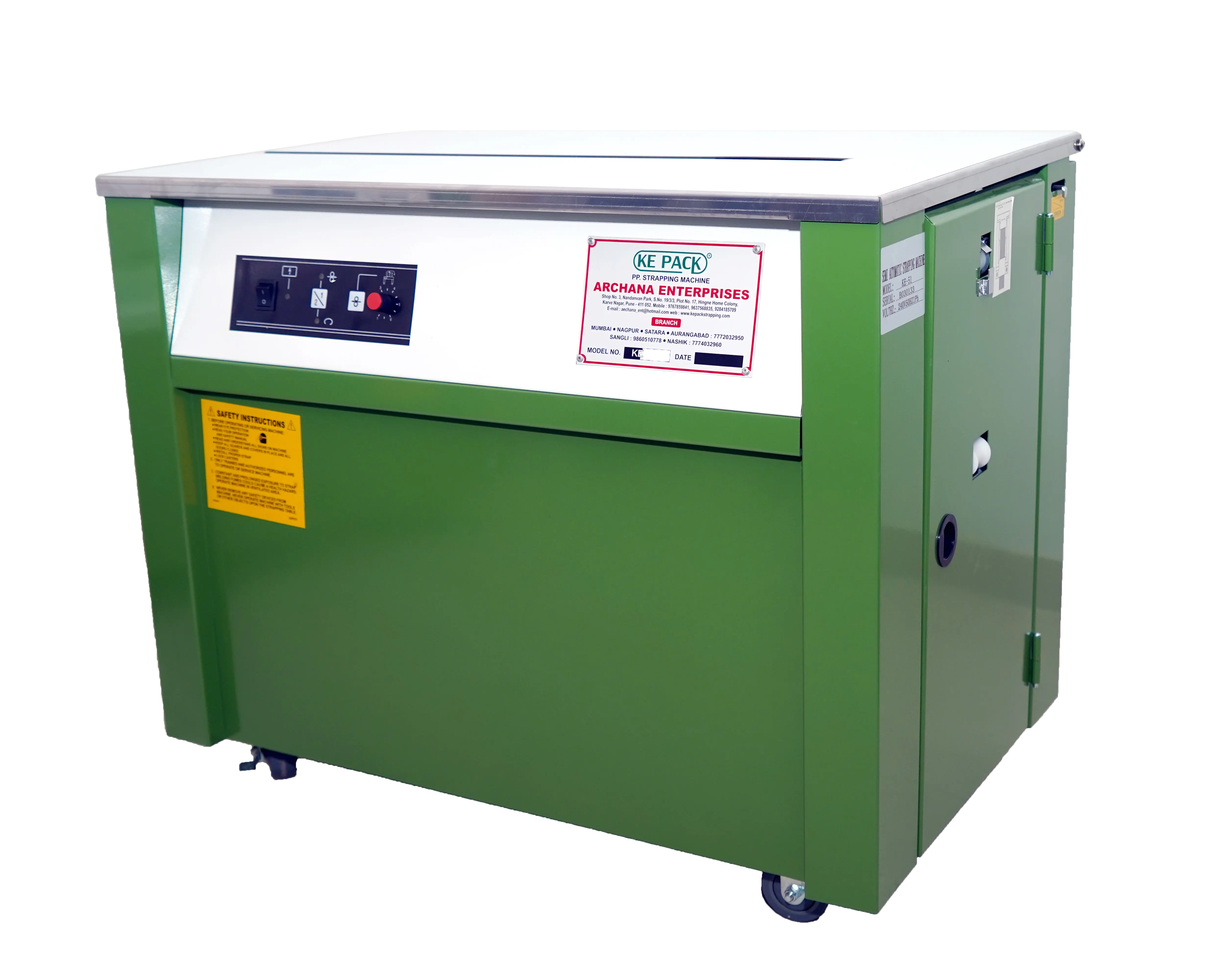 KE 51 Semi Automatic Strapping Machine